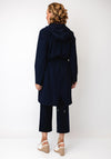 Ora Zip Up Waterproof Coat, Navy