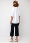 Ora Plain with Contrasting Detail Top, White