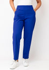 Ora Clothing Straight Leg Trousers, Purple