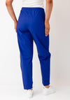 Ora Clothing Straight Leg Trousers, Purple
