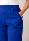 Ora Clothing Straight Leg Trousers, Purple