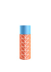 Orla Kiely Reusable Water Bottle with Orange Linear Stem, 500ml