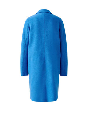 OUI Mayson Boiled Wool Jacket, Radiant Blue