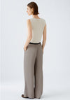 OUI Wool Blend Knit Waistcoat, Beige