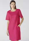 Oui Linen Cotton Shift Dress, Pink
