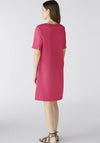 Oui Linen Cotton Shift Dress, Pink
