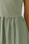 Oui A-Line Midi Dress, Green
