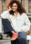 Monari Cargo Stretch Knit Jacket, White