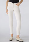 Oui Baxtor Cropped Jeggings, Optic White