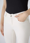 Oui Baxtor Cropped Jeggings, Optic White