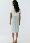 Oui Embroidered Logo with Bead Detail T-Shirt, White
