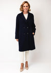Oui Scuba Jersey Long line Blazer, Navy