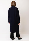 OUI Wooly Long Coat, Navy