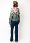 Oui Reversible Pullover Green