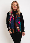 OUI Abstract Print Scarf, Mullti