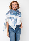 Oui All-Over Geometric Print, Blue