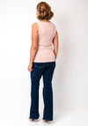 Oui Ribbed Tank Top, Pink