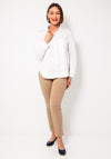 Oui Button Up Shirt, White