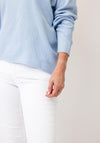 Oui Baxtor Skinny Cropped Jeggings, White