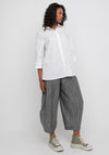 Ozai N Kú Relaxed Shirt Dress, White