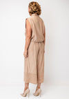 Ozai N Kú Button-Down Vest, Light Beige