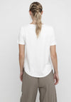 Ozai N Kú Abstract Graphic Print T-Shirt, White