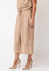 Okai N Kú Cropped Trousers, Sand