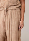 Okai N Kú Cropped Trousers, Sand