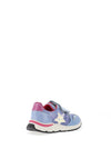 Pablosky Girls Star Dual Strap Trainers, Purple