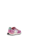 Pablosky Girls Star Dual Strap Trainers, Pink