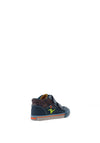 Pablosky Boys 970040 Velcro High Top Trainers, Navy