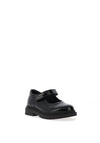 Pablosky Girls Patent Velcro Shoe, Black