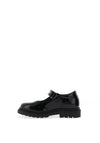 Pablosky Girls Patent Velcro Shoe, Black