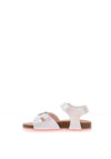 Pablosky Girl 428300 Buckled Sandals, White