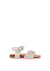 Pablosky Girl 439471 Glitter Buckled Sandals, Multi