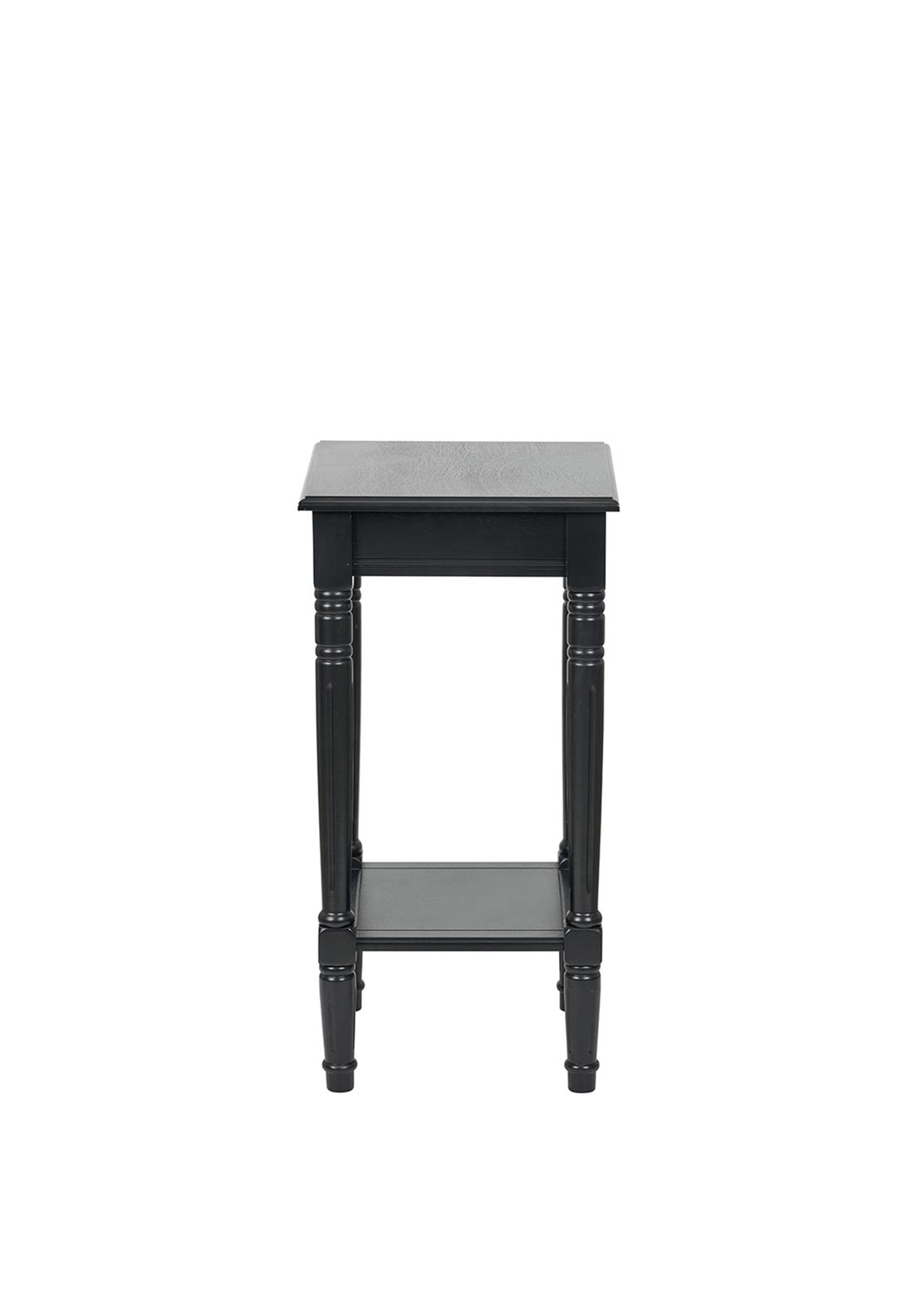 Pacific Heritage Pine Wood Accent Table, Black