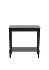 Pacific Heritage Pine Wood Console Table, Black