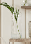 Pacific Clear Glass Optic Vase Large