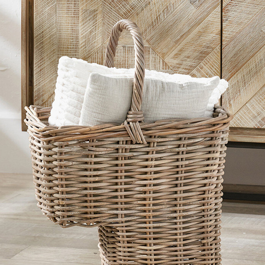 Pacific Bali Grey Kubu Stair Basket McElhinneys