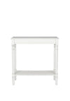 Pacific Heritage Elizabeth Pine Wood Console Table, White