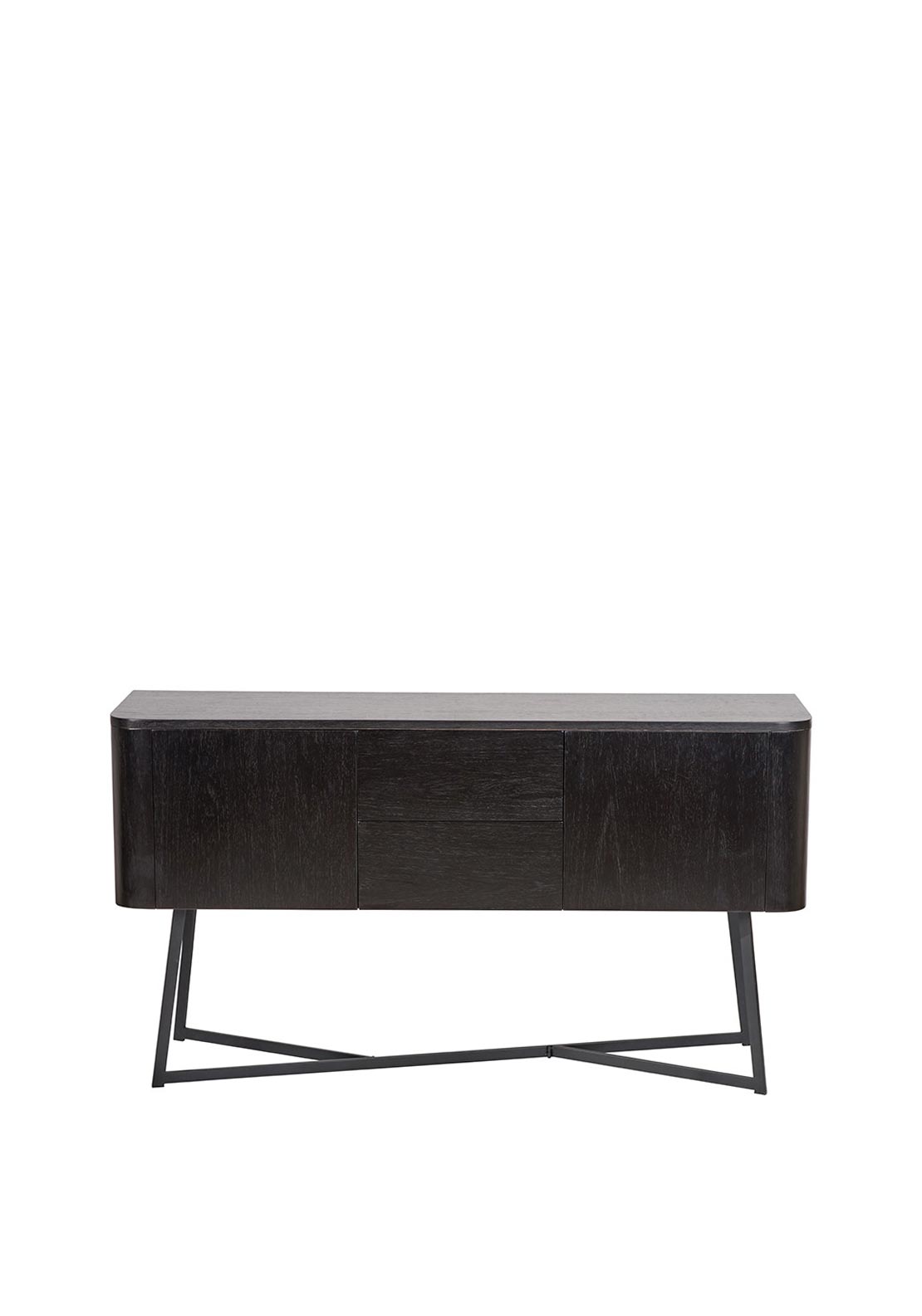 Pacific Ukiah Ash Veneer Sideboard, Black