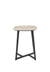 Pacific Ukiah Oak Veneer Side Table, Grey and Black