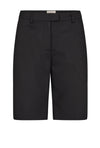 FREEQUENT Isabella High Rise Shorts, Black