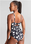 Panache Paloma Print Balcony Swimsuit, Black