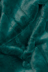 Riva Paoletti Contemporary Empress Large Faux Fur Throw, Emerald