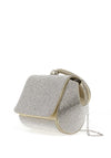 Zen Collection Diamante Encrusted Pouch Bag, Gold