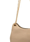 Zen Collection Diamond Quilt Shoulder Bag, Beige