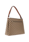 Zen Collection Monogram Small Grab Bag, Taupe