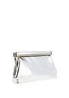 Zen Collection Bar Pouch Clutch Bag, Silver
