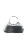 Zen Collection Metallic Purse Style Clutch Bag, Silver